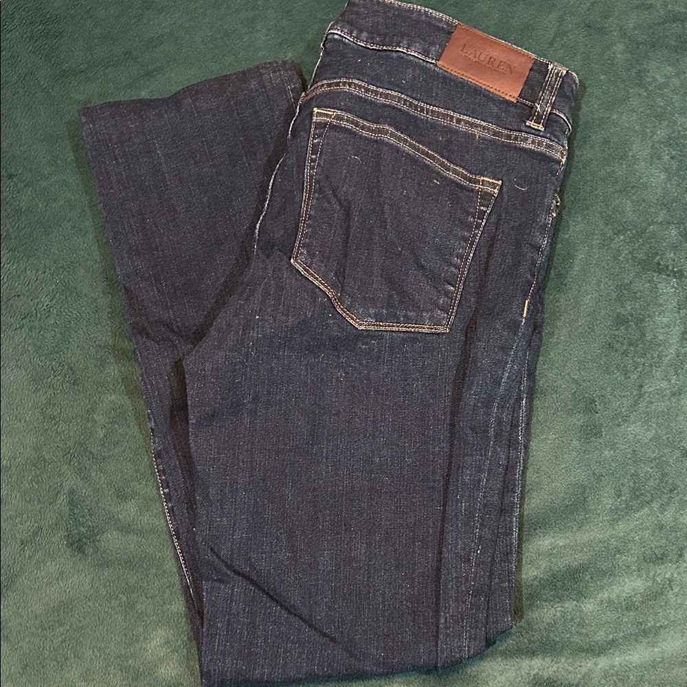 Lauren Ralph Loren Blue Wash Jeans Size 6